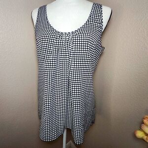 Vince Camuto Blouse black/ white polka dots